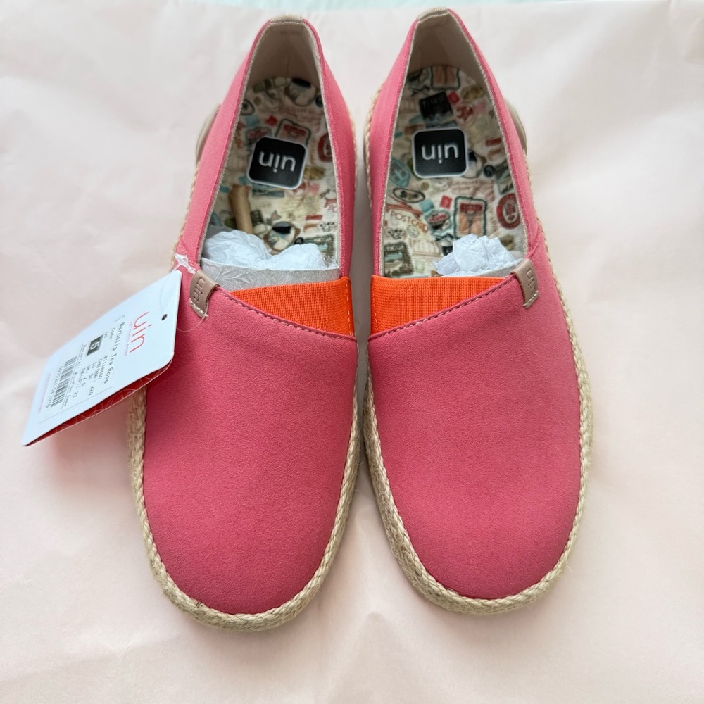 NWT UIN Women’s Comfortable Shoes/Marbella Tea Rose/US5